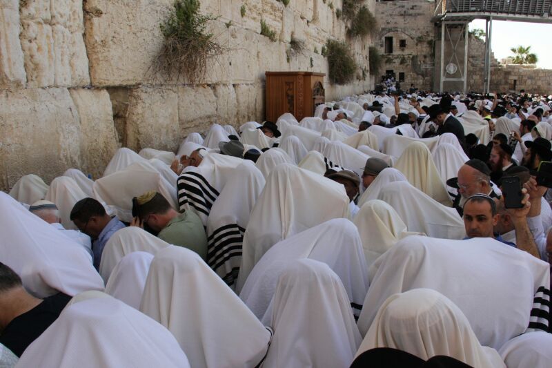 יְבָרֶכְךָ ה' וְיִשְׁמֶרְךָ: • תיעוד ענק: ברכת כהנים בכותל המערבי