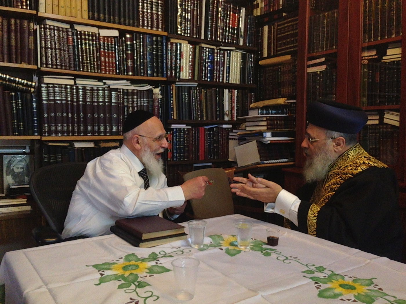 הגר"ש כהן עם הראשון-לציון