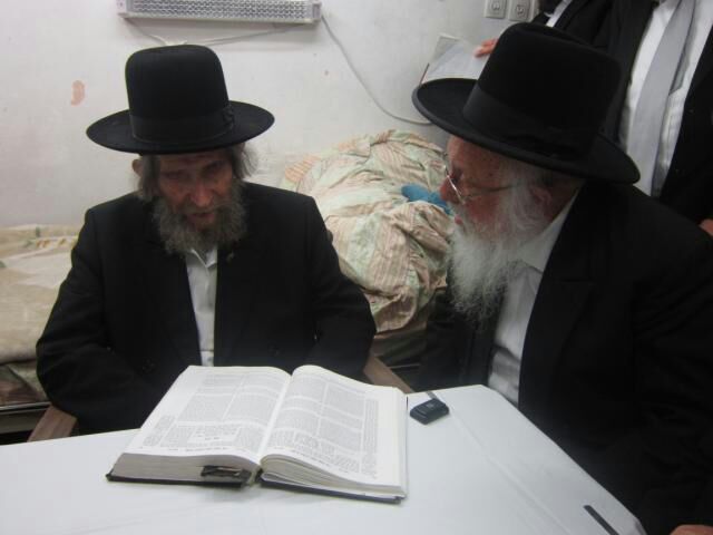 תיעוד: ביקורי החג אצל מרן הגראי"ל שטיינמן