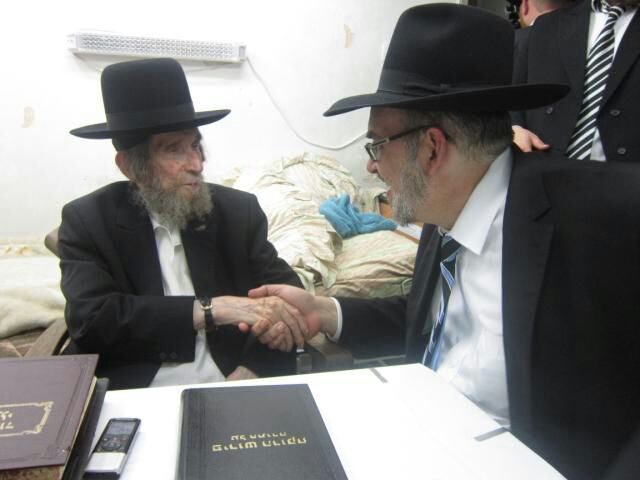 תיעוד: ביקורי החג אצל מרן הגראי"ל שטיינמן