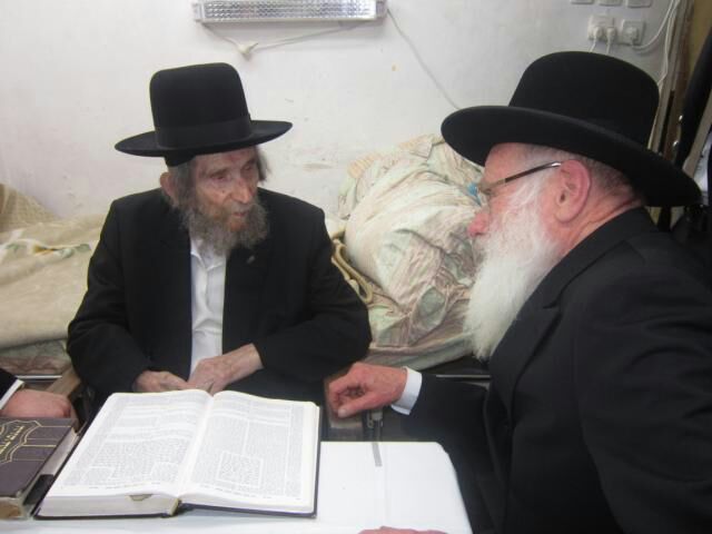 תיעוד: ביקורי החג אצל מרן הגראי"ל שטיינמן