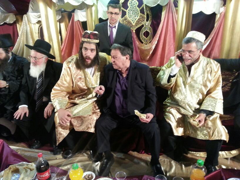 צפו: פואד וריבלין חגגו מימונה באלעד