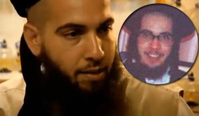 יוסוף אל ח'טאב. בקטן: לפני שהתאסלם