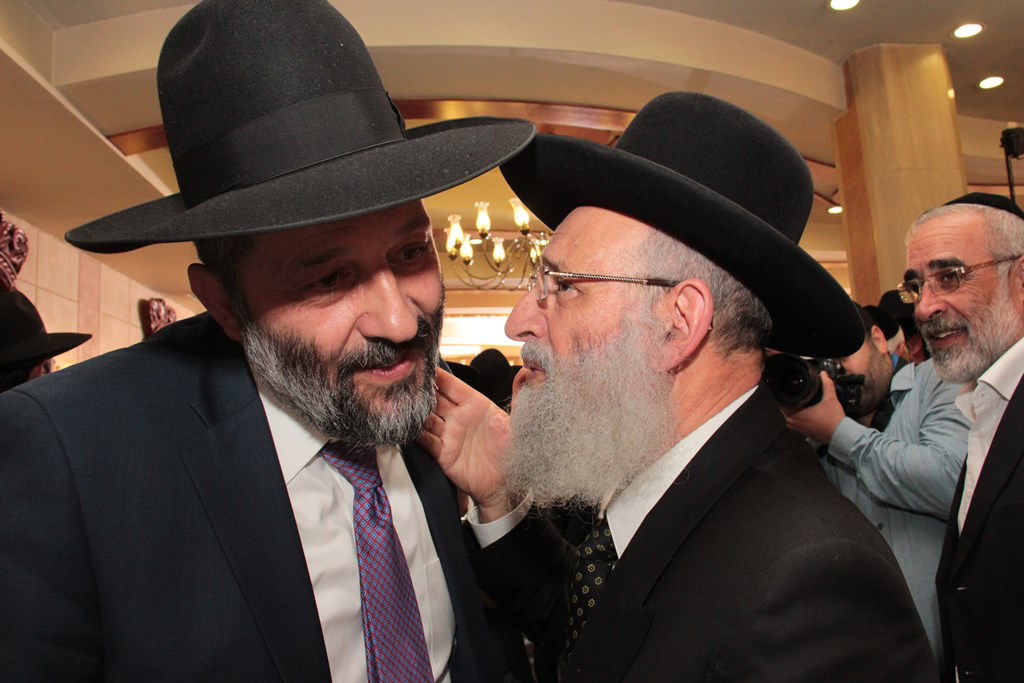 אריה דרעי חגג ברית לנכד, אלי ישי נעדר • תמונות