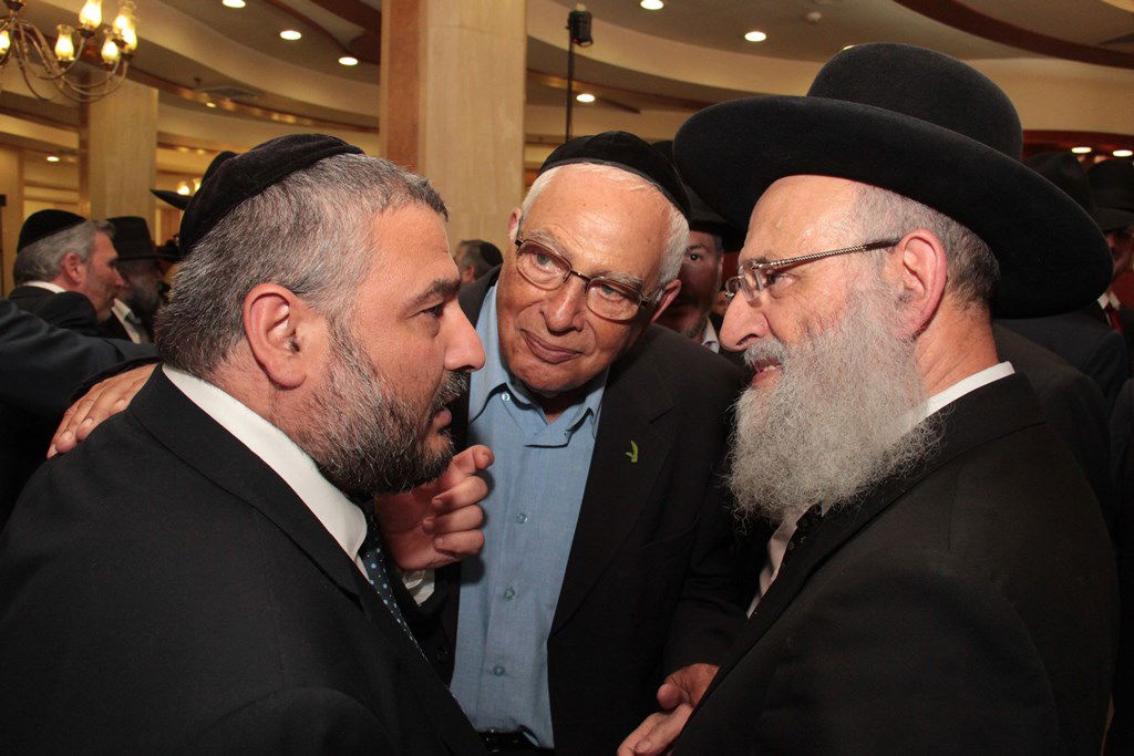 אריה דרעי חגג ברית לנכד, אלי ישי נעדר • תמונות