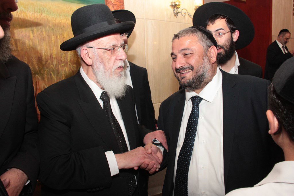 אריה דרעי חגג ברית לנכד, אלי ישי נעדר • תמונות