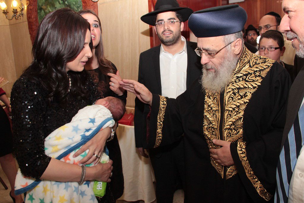 אריה דרעי חגג ברית לנכד, אלי ישי נעדר • תמונות