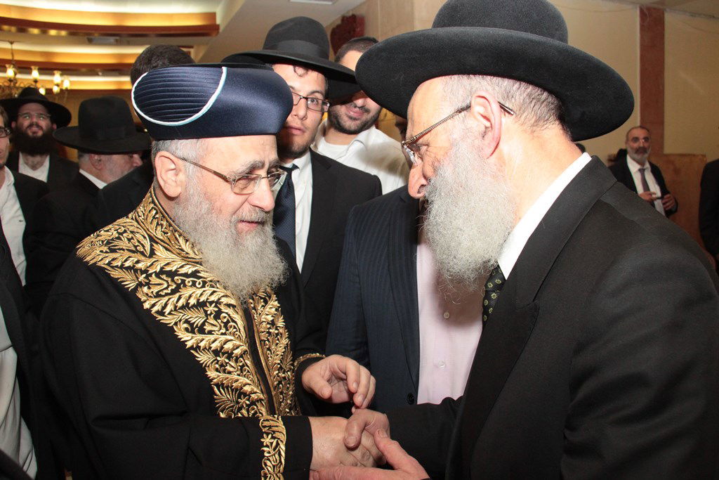 אריה דרעי חגג ברית לנכד, אלי ישי נעדר • תמונות