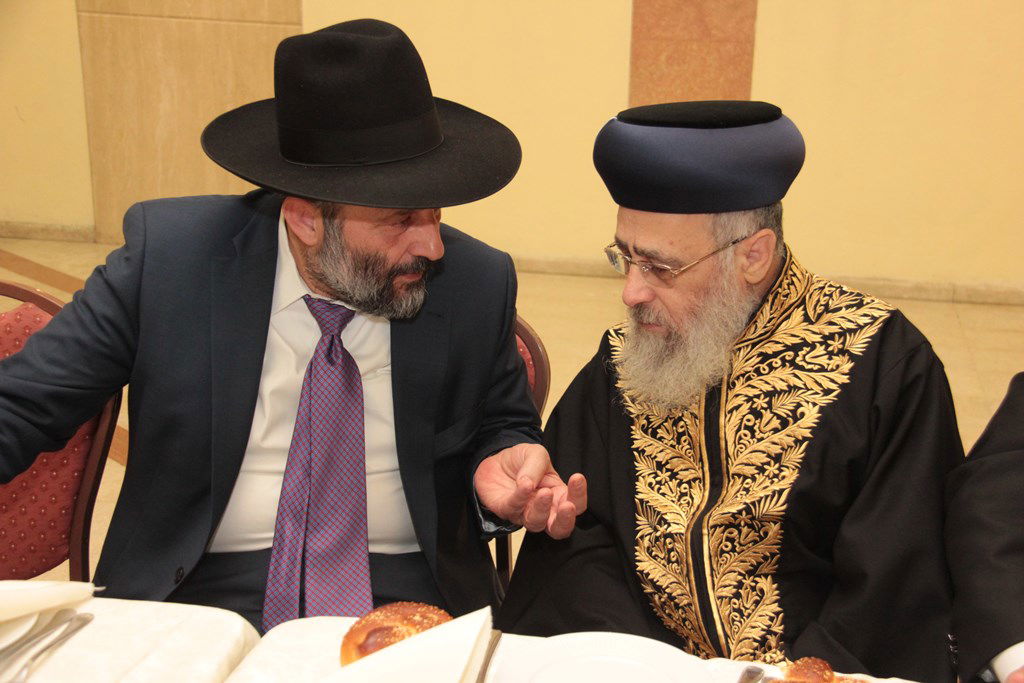 אריה דרעי חגג ברית לנכד, אלי ישי נעדר • תמונות