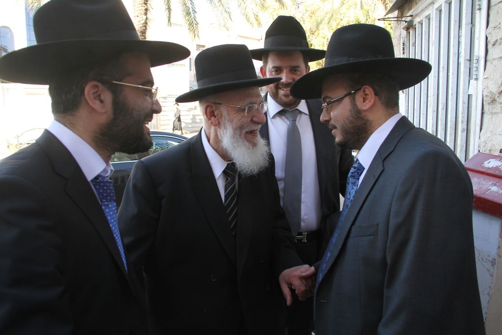 גלריה: הרב שלום כהן שבת בבני ברק