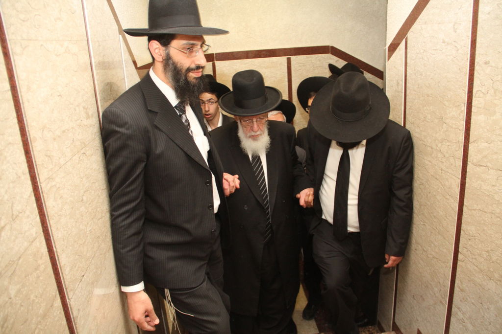 גלריה: הרב שלום כהן שבת בבני ברק