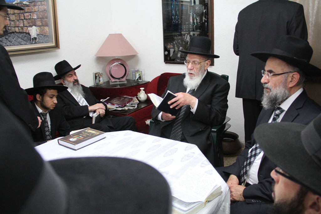 גלריה: הרב שלום כהן שבת בבני ברק