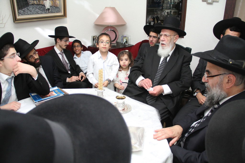 גלריה: הרב שלום כהן שבת בבני ברק