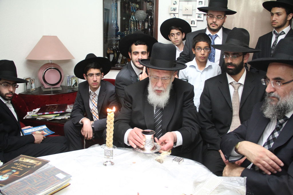 גלריה: הרב שלום כהן שבת בבני ברק