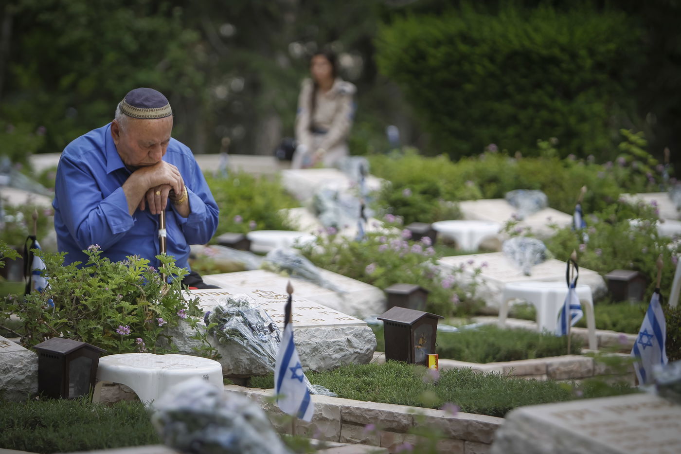 תיעוד: דמעות, כאב וגעגוע בבית העלמין בהר הרצל