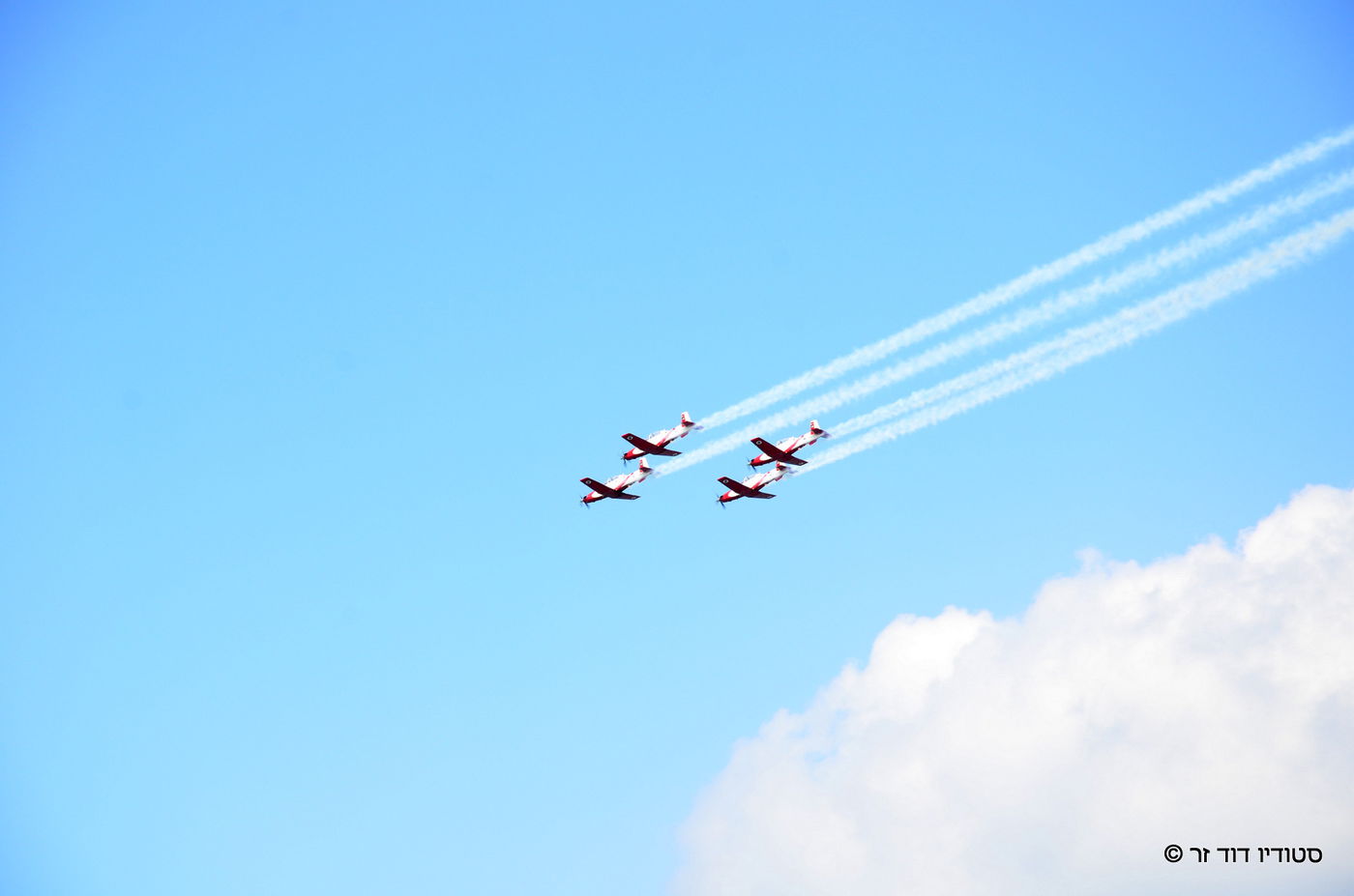 מטס חיל האוויר: צפו בגלריה של דוד זר