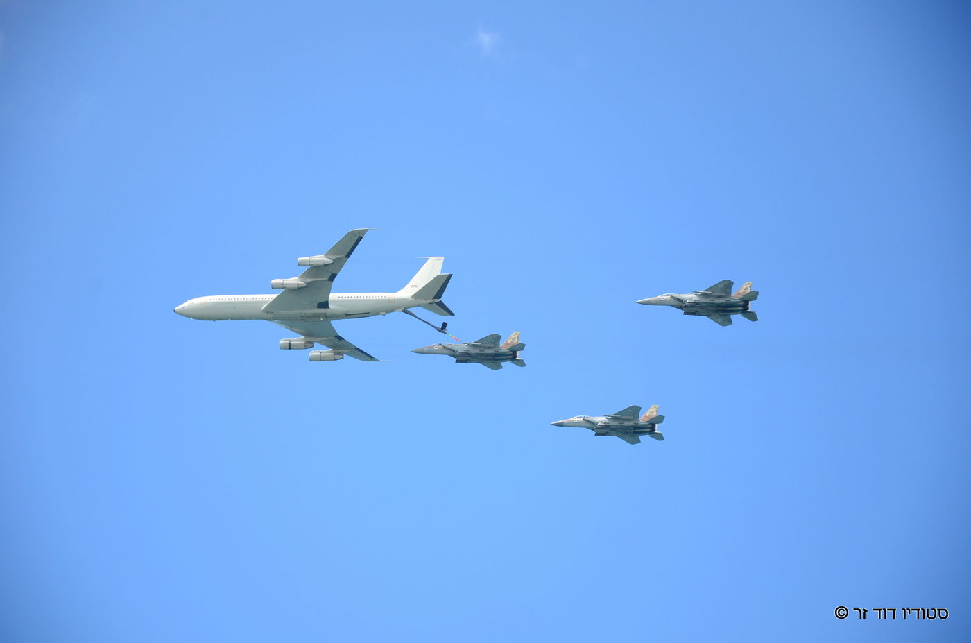 מטס חיל האוויר: צפו בגלריה של דוד זר