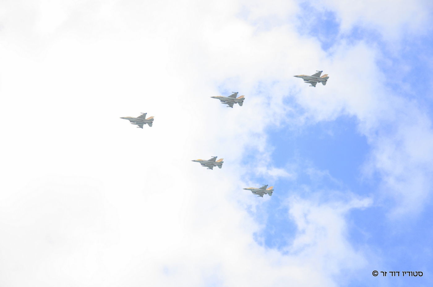 מטס חיל האוויר: צפו בגלריה של דוד זר
