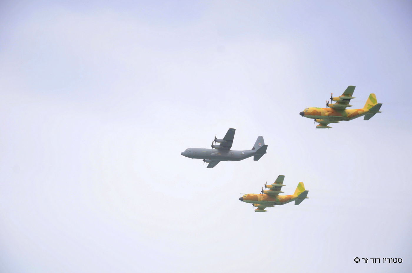מטס חיל האוויר: צפו בגלריה של דוד זר