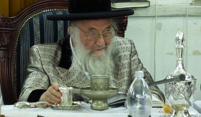 צפו בגלריה: טיש לזכר מייסד ספינקא