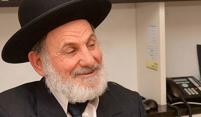 מאושפז, הגאון רבי ציון בוארון