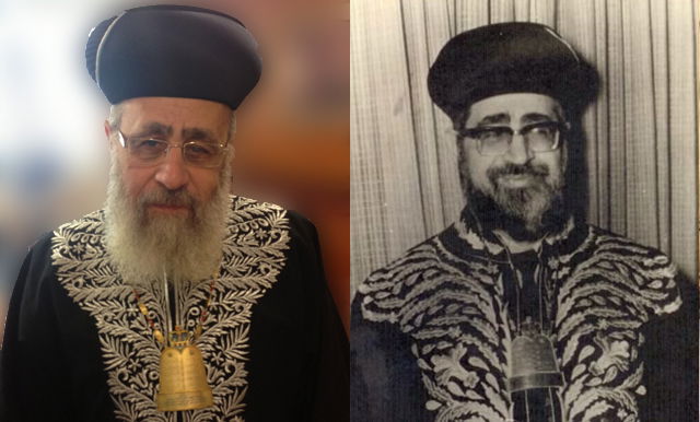 טס הזהב אצל הגר"ע יוסף האב ויבלח"א הגר"י יוסף