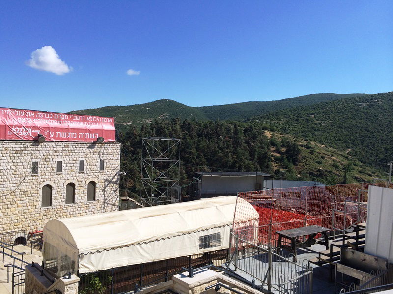 גלריה: הישוב מירון נערך לקראת ל"ג בעומר