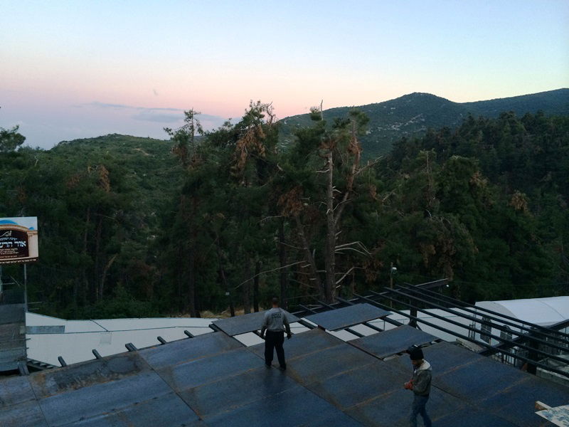 גלריה: הישוב מירון נערך לקראת ל"ג בעומר