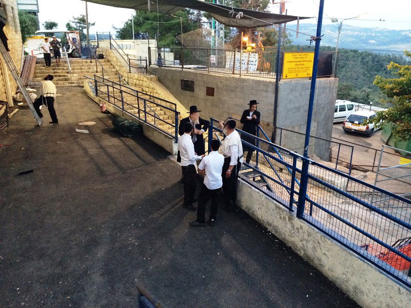 גלריה: הישוב מירון נערך לקראת ל"ג בעומר