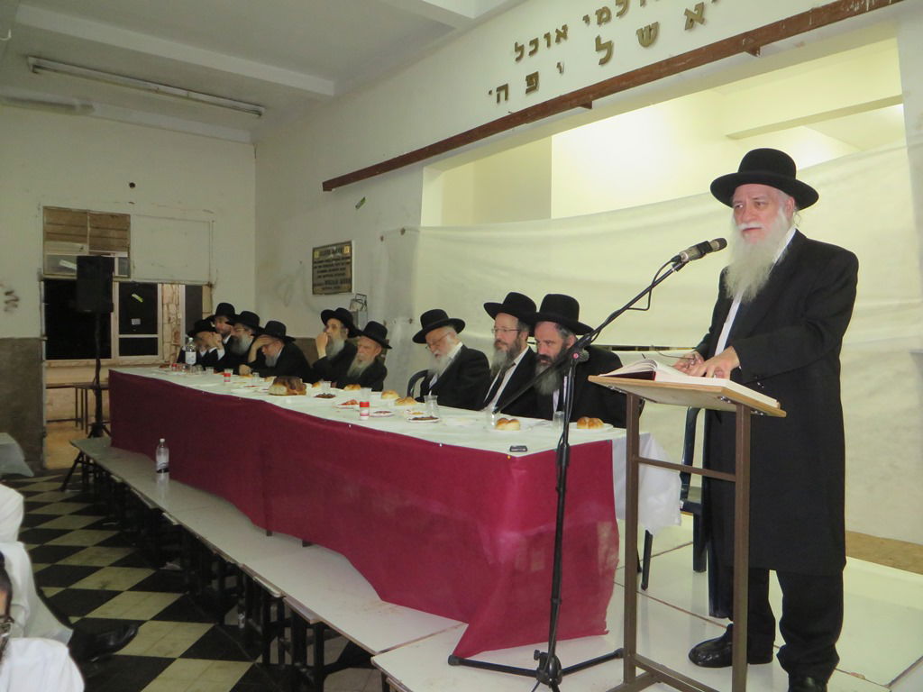 תמונות: סיום מסכת "בבא מציעא" בישיבת פוניבז'