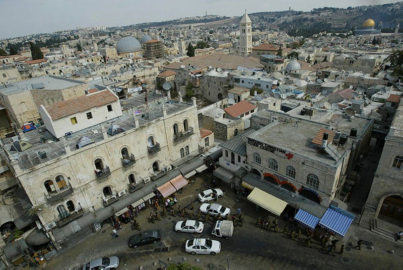 ירושלים במבט מלמעלה