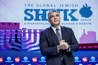 שר האוצר יאיר לפיד