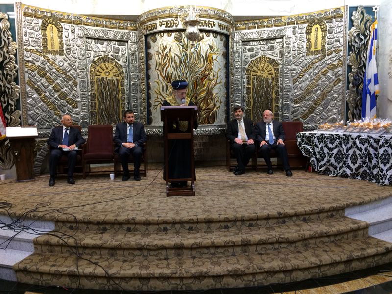 תיעוד: הראשל"צ הגאון רבי יצחק יוסף  בשיעור בניו יורק