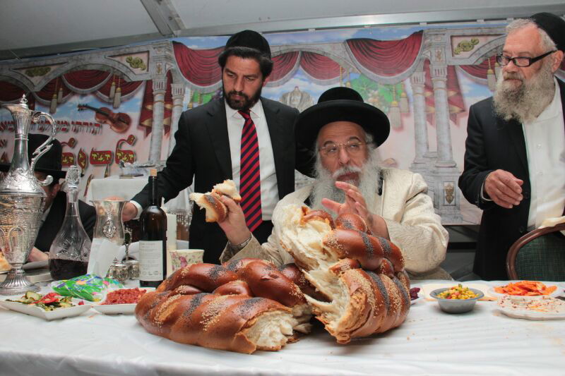 צפו: המאהל של הרב בניהו שמואלי בהר מירון