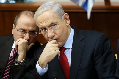 סילבן שלום עם רה"מ נתניהו