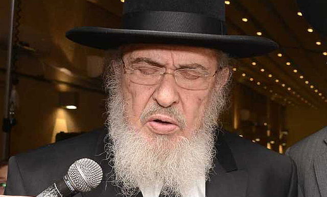 ראש הישיבה הגרב"מ אזרחי