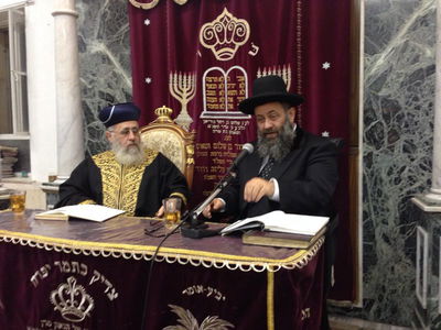 הגר"י יוסף וחכם יעקב גאגולה, אמש