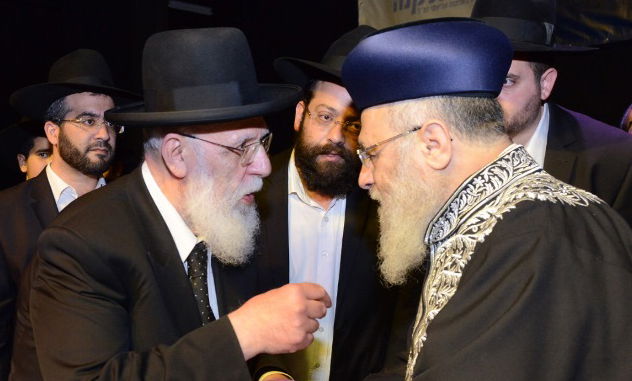 נשיא מועצת חכמי התורה והראשל"צ חיזקו את תושבי תל אביב