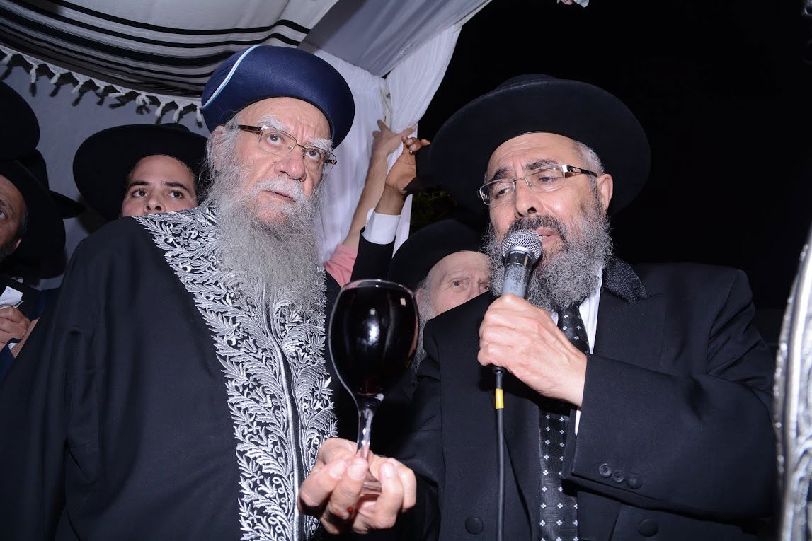 צפו בגלריה: חתונת נכד הראשל"צ הגאון רבי שלמה משה עמאר