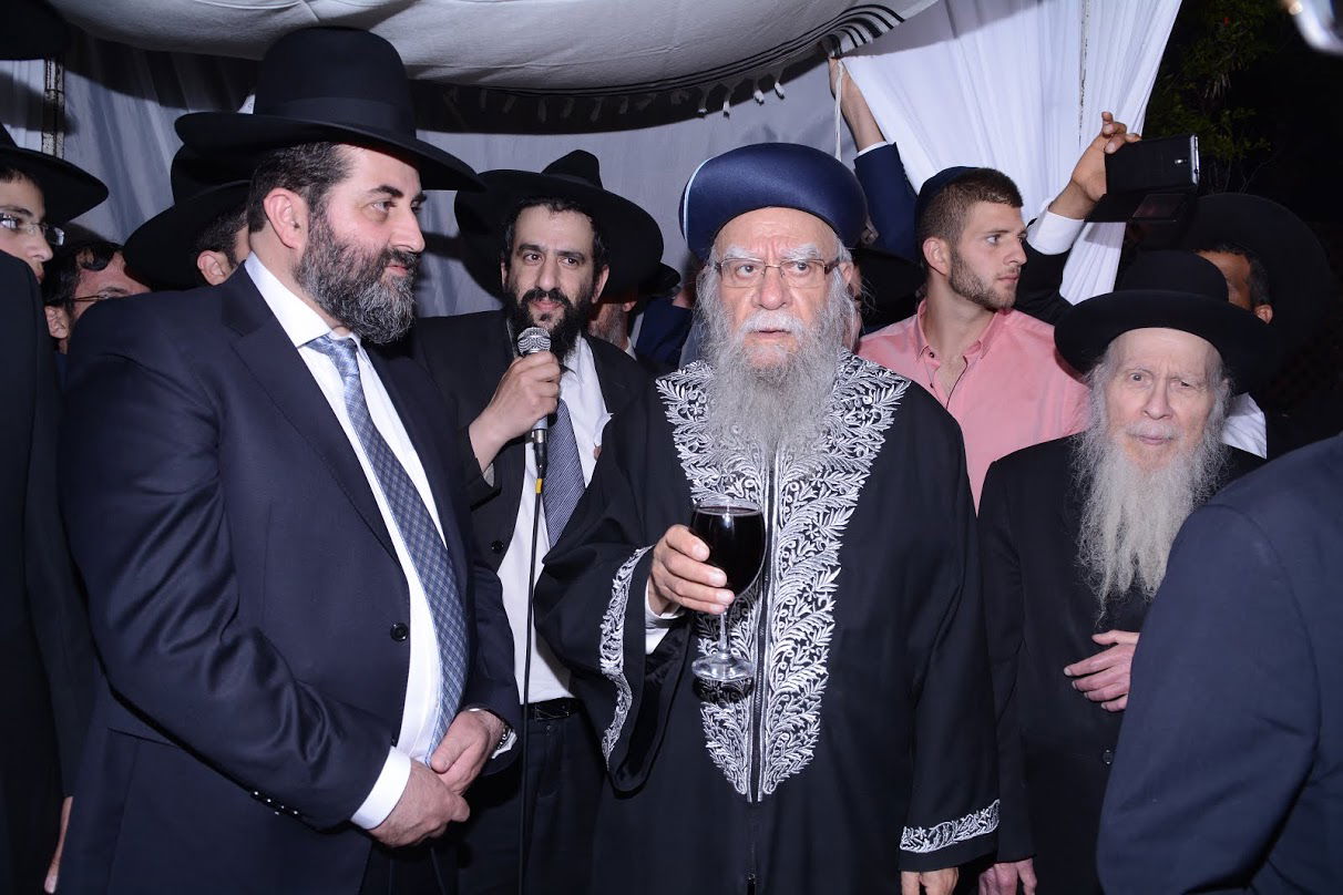 צפו בגלריה: חתונת נכד הראשל"צ הגאון רבי שלמה משה עמאר
