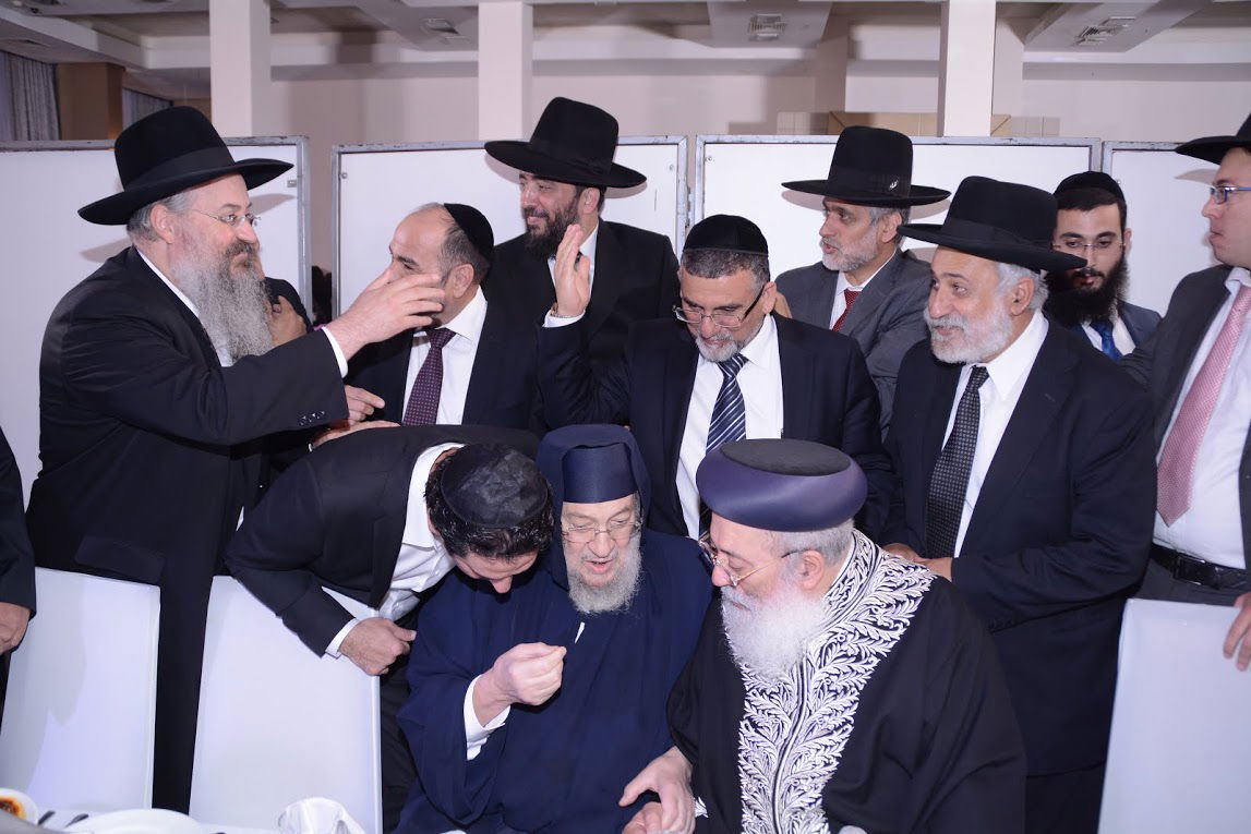 צפו בגלריה: חתונת נכד הראשל"צ הגאון רבי שלמה משה עמאר