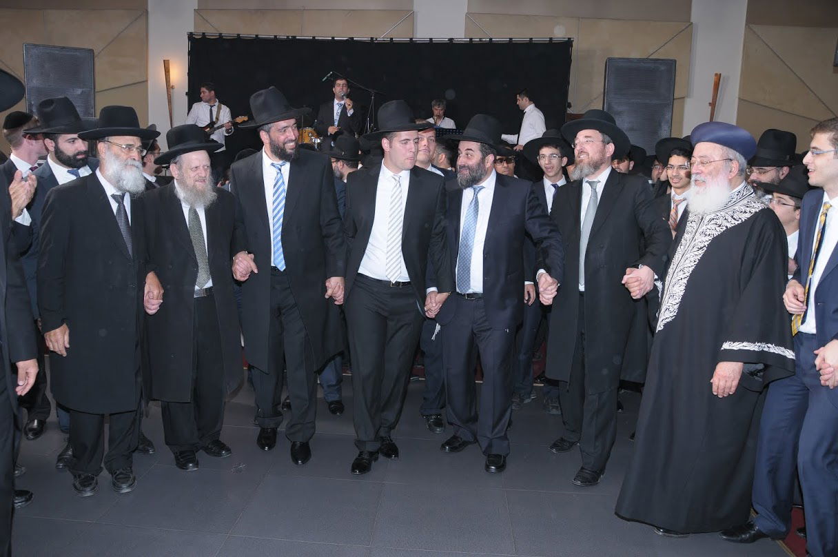 צפו בגלריה: חתונת נכד הראשל"צ הגאון רבי שלמה משה עמאר