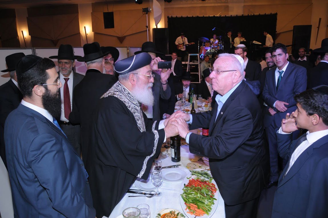 צפו בגלריה: חתונת נכד הראשל"צ הגאון רבי שלמה משה עמאר