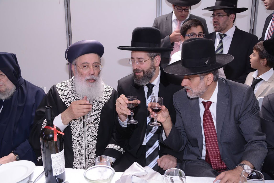 צפו בגלריה: חתונת נכד הראשל"צ הגאון רבי שלמה משה עמאר