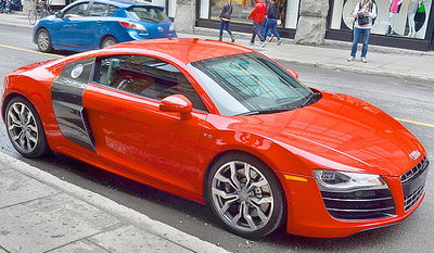 רכב ספורט של "אאודי"