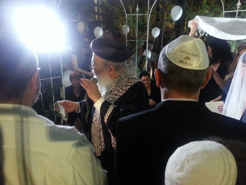 ומי סידר קידושין לבת של כחלון? הגר"ש עמאר