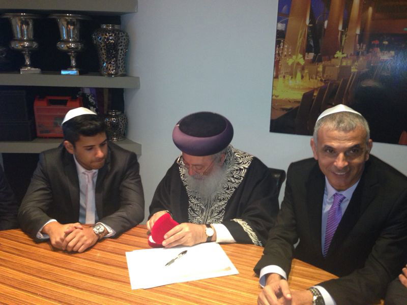 ומי סידר קידושין לבת של כחלון? הגר"ש עמאר