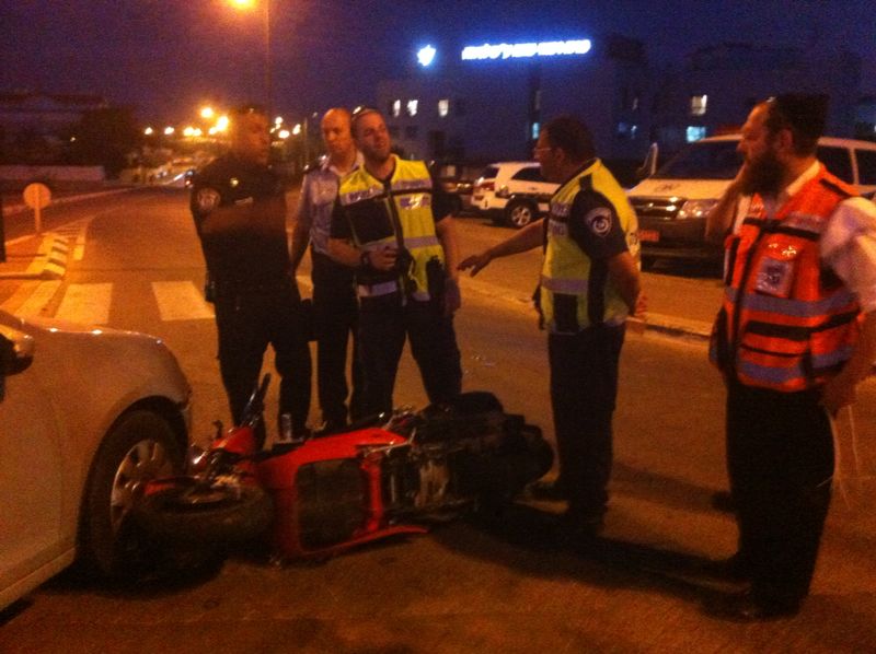 תיעוד: תאונת דרכים קטלנית בנתניה