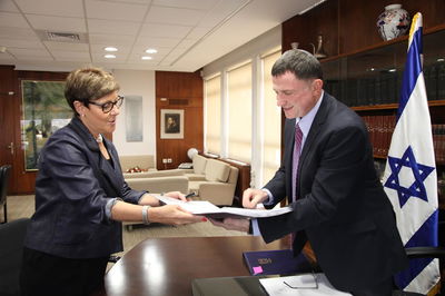 יו"ר הכנסת ומזכירת הכנסת, הבוקר