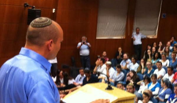 נפתלי בנט: "לשמאל נגמרו האופציות"